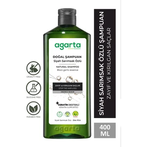 Doğal Siyah Sarımsaklı Şampuan 400 ml