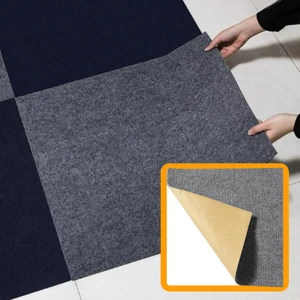 Kendinden Yapışkanlı Halıfleks Keçe Kaymaz Ev Tekne Ofis Yat Denizlicik Marina Kolay Uygulanabilir Yapışkanlı Karo Halı 40X40 cm