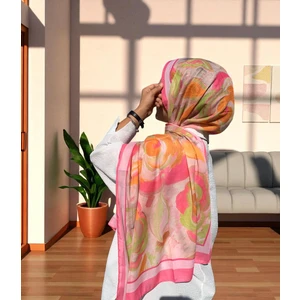 Soft Batik 0343 Fuşya Şal