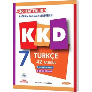 Fenomen Yayıncılık Kkd 7 Türkçe 36 Haftalık (Haftalık Kazanım Kavrama Denemeleri)