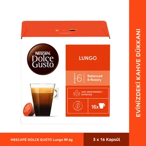 Dolce Gusto Lungo 16 Kapsül