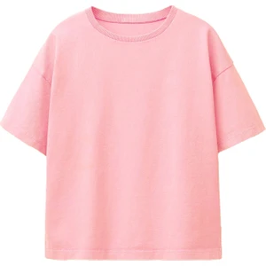 Kız Çocuk Basic Kısa Kollu T-Shirt