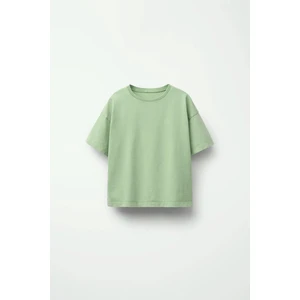 Kız Çocuk Basic Kısa Kollu T-Shirt