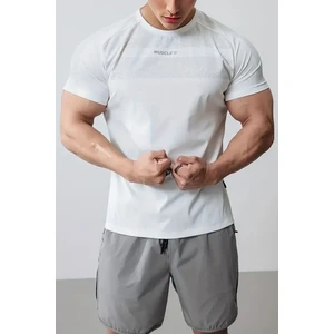 Ghassy Co. Erkek Nem Emici Hızlı Kuruyan Renk Solmayan Atletik Teknik Fitness Spor T-Shirt