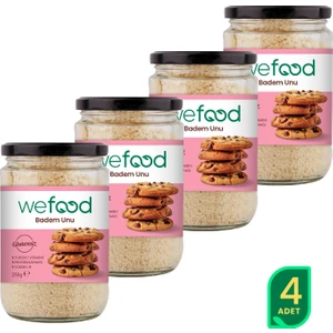 Badem Unu 250  gr 4'lü