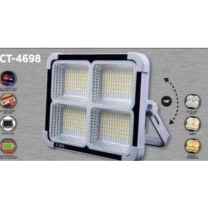 200W Solar LED Projektör Taşınabilir