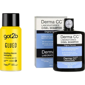 Seyahat Saç Spreyi 100 ml + Derma cc Şampuanı 500 ml Set