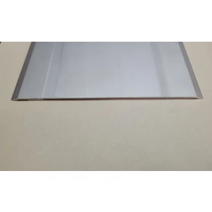 Alüminyum Geniş Eşik PROFILI15 Cm- Parke Zemin Geçi Profili - Mat Gri