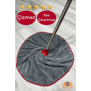 Fine Clean Gri Mega Boy Lüks Kalite Mikrofiber Paspas Mop Yedek Ucu ( 1 Adet )