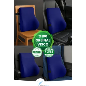 Visco Bel Yastığı Sırt Minderi Ortopedik Bel Minderi Ortopedik Sırt Yastığı %100 Visco Destek Minder