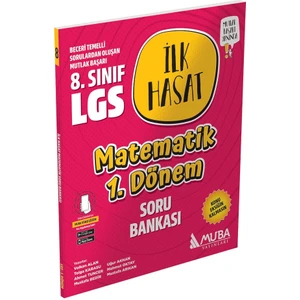 Muba Yayınları 8. Sınıf LGS Matematik 1. Dönem İlk Hasat Soru Bankası