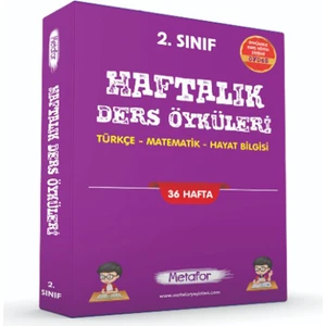 Metafor Yayıncılık Metafor 2. Sınıf Haftalık Ders Öyküleri 36 Föy