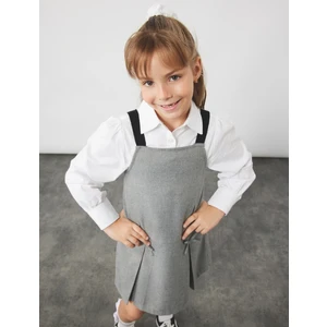 Pamuklu Düğmeli Uzun Kollu Basic Gömlek