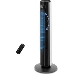 Kule Vantilatör LTF-F422-WEU 7,5 M/s, 23 W, 25 Db Sessiz Uzaktan Kumandalı, 12 Hız Kademesi, 4 Mod,