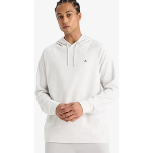 DeFactoFit Standart Fit Kapüşonlu Basic Düz Sporcu Sweatshirt C9171AX24AU