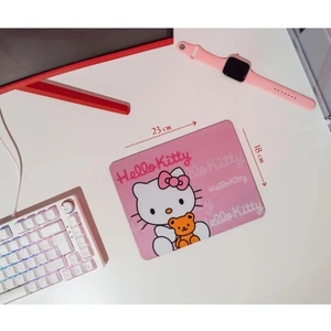 Özel Hello Kitty Tasarımlı Mouse Pad - Pembe