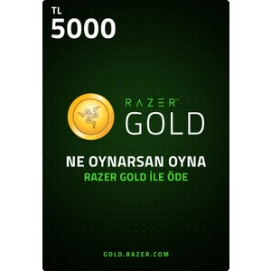 Gold 5000 TL Dijital Oyun Kredisi