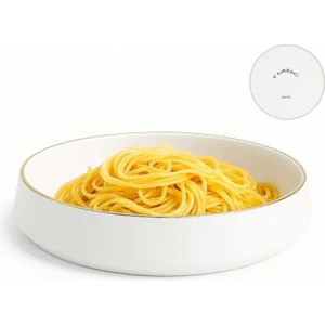 Sufi Altın 6'lı Makarna/mantı Tabağı 21CM