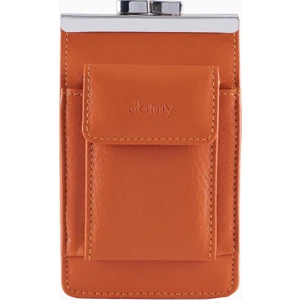 Hakiki Deri Sigaralık 702 - Turuncu