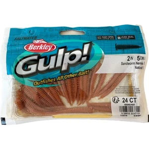 Gulp Saltwater Sandworm 5cm Lrf Silikon Yem – Natural
