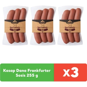 Kasap Dana Frankfurter Sosis 255 g x 3 adet