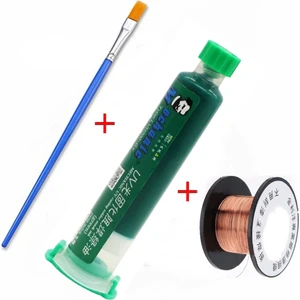 Uv Anakart Pcb Bord Lehimleme Yalıtım Boyası 10CC ve Yol Çekme Teli