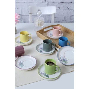 Elegant Blossoms Nordic Kahve Takımı 12 Parça 6 Kişilik 21788-93