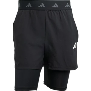 Adidas Gym+ 2in1 Short JE5665 Erkek Siyah Şort