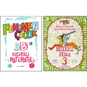 Fenomen 3. Sınıf Becerikli 3b Matematik+Becerikli Fenci (2 Kitap)