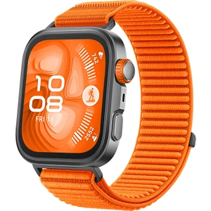 Huawei Watch Fit 4 / Fit 4 Pro / Fit 3 Uyumlu Ince Hasır Örgü Cırtlı Kumaş Kordon Kayış