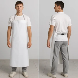PVC Su Geçirmez Dayanıklı Önlük | Kasap Balıkçı Mermerci Bulaşıkçı Profesyonel Kullanım