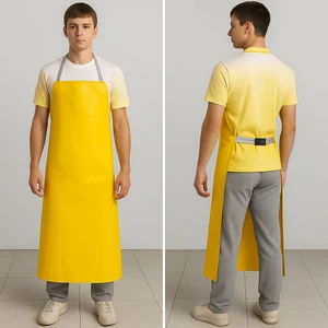 PVC Su Geçirmez Dayanıklı Önlük | Kasap Balıkçı Mermerci Bulaşıkçı Profesyonel Kullanım