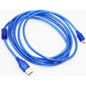 USB 2.0 To Mini USB Şarj ve Data Kablosu 5 Pin Mini USB Kablo 3m