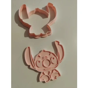 Stitch Kurabiye Kalıbı ve Damga Seti | Çocuklar Için Şekilli Kalıp | Hamur Şekillendirici Oyuncak