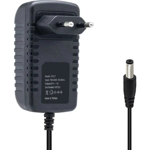 TechMore 21V 1Ah Lithium Ion Battery Charger 5.5-2.5mm Lityum Ion Piller Için Uygun Şarj Cihazı