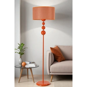 Hayal Turuncu Lambader Silindir Hasır Turuncu Abajurlu