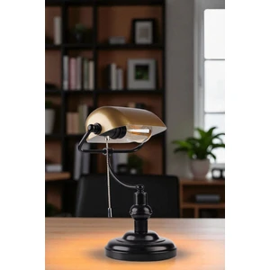 Banker Siyah-Eskitme Masa Lambası