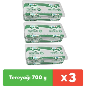 Tereyağı 700 g x 3 adet