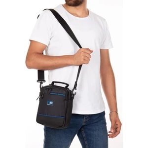 Erkek Quatro Kumaş El ve Omuz Çantası NEWPOLO313 - Siyah - Mavi