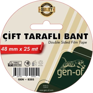 Çift Taraflı Bant 48X25 M (GEN-8205)