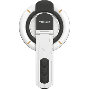 Youngkit Technology Serisi Telefon ve Tabletler Için Magnetik Ring Stand Beyaz