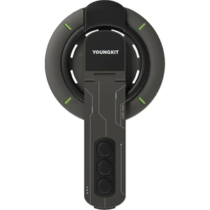 Youngkit Technology Serisi Telefon ve Tabletler Için Magnetik Ring Stand Siyah