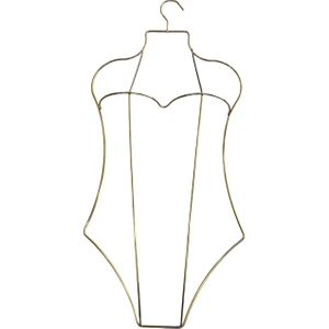 Gögüs Tasarımı Vücut Formlu Mayo Bikini Askısı (1 Adet Gold Renk)