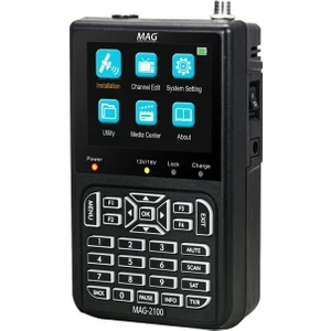 MAG-2100 3.5'' Dvb-S/s2 LCD Ekran Görüntülü Hd Uydu Yön Sinyal Bulucu