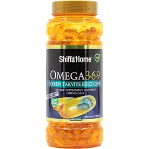 Yuba Avm ShifaHome Omega 3-6-9  1000mg 200 Kapsül