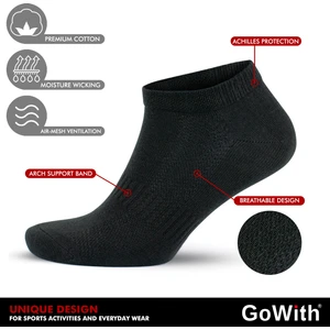Pamuklu Sneaker Çorap 3009