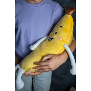 Meyve Tasarımlı Muz Peluş Yastık