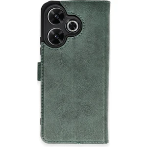 Xiaomi Redmi 13 4g Kılıf Trend S Plus Kapaklı Kılıf - Yeşil - TOA6360-6580