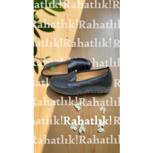 The Hope Shoes Kadın Topuk Dikenine Özel Ortopedik Düz Deri Taban Anne Ayakkabısı