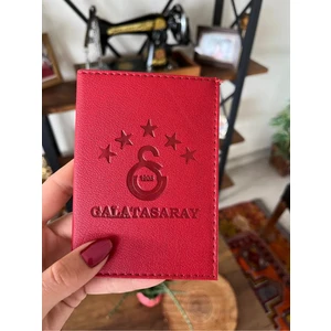 Efe Deri Gs Takım Efe Deri Dikişli Oto Ruhsat Kılıfı Kabı Araç Ruhsat Koruyucu Ruhsatlık.